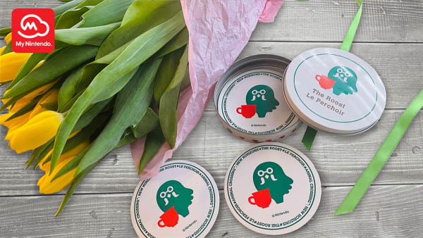 Nintendo coaster set sale